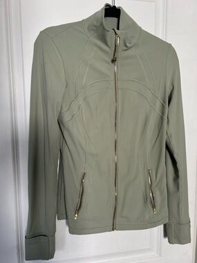 lululemon Define Jacket Gold Zip
